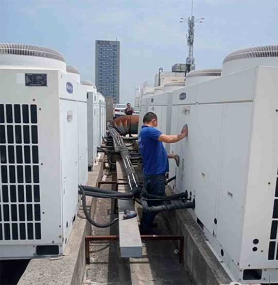 青海中央空调制热和不制冷系统维修方法